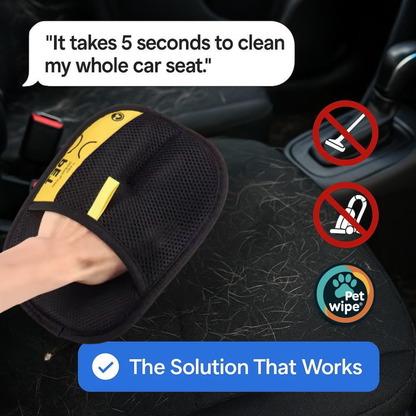 Pet Wipe® - Reusable Pet Hair Removal Glove